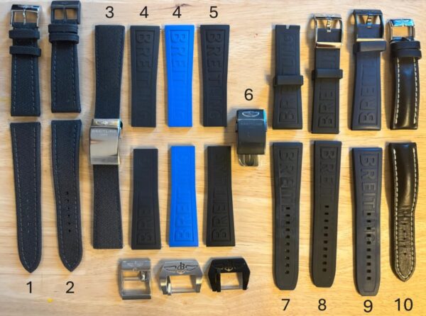 OEM Breitling Straps and Buckles